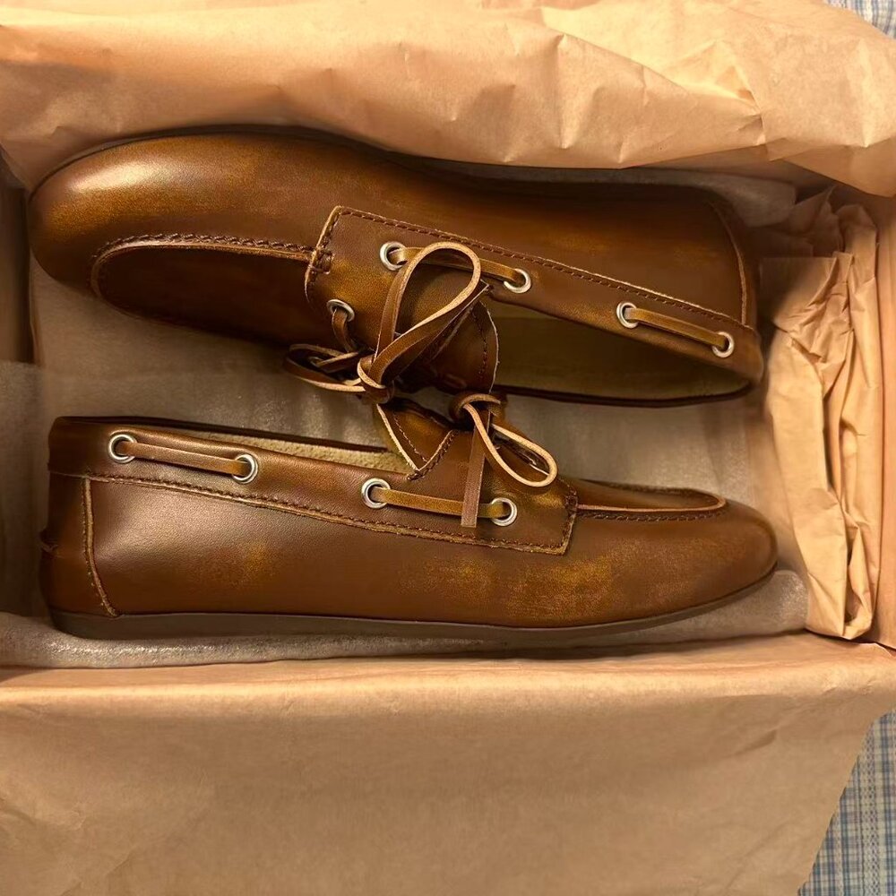 Miu Miu boat shoes
